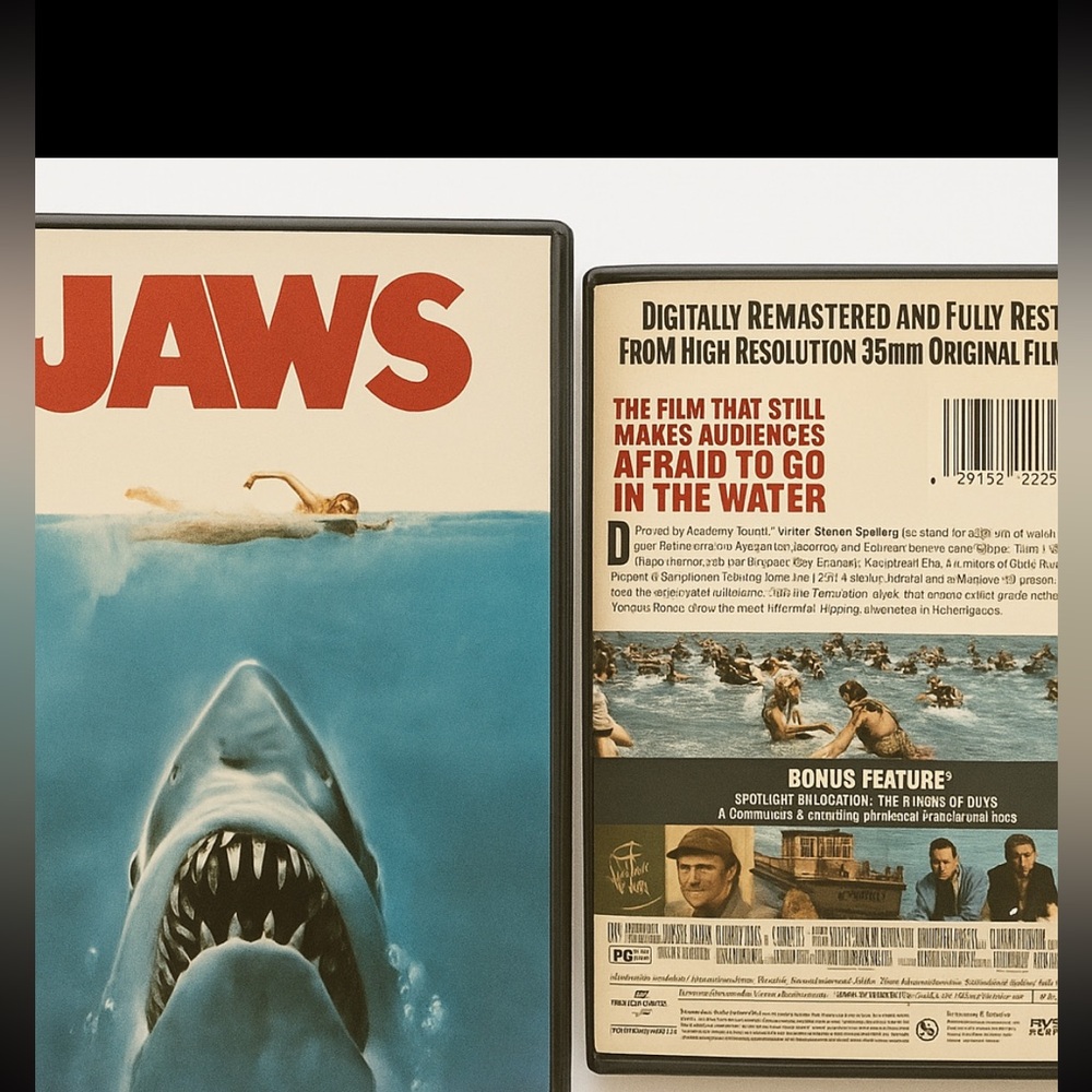 Jaws DVD (Digitally Remastered) | Steven Spielberg | Bonus Features Included - Picture 4 of 4